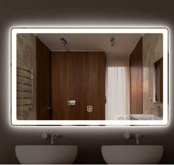 GƯƠNG LED PHUN CÁT CẢM ỨNG KHÔNG VIỀN L80B