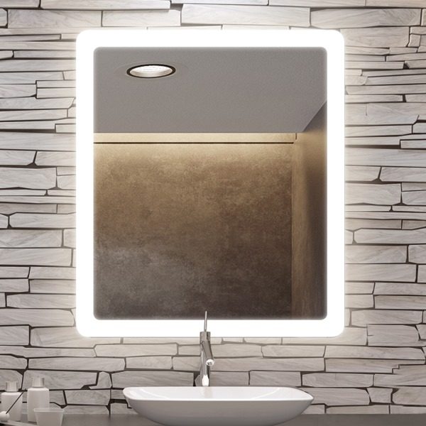 GƯƠNG LED VIỀN PHUN CÁT CẢM ỨNG L60