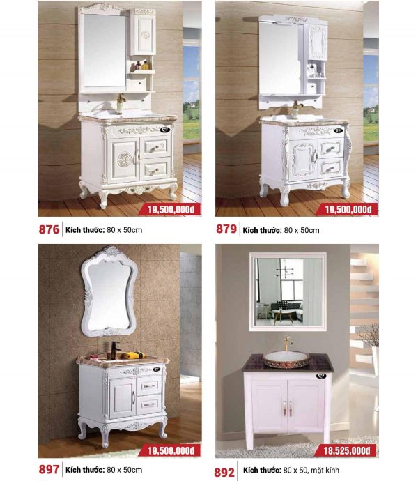TỦ CHẬU LAVABO CAO CẤP 02