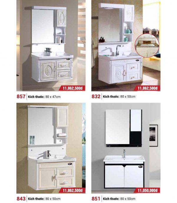 TỦ CHẬU LAVABO CAO CẤP 03