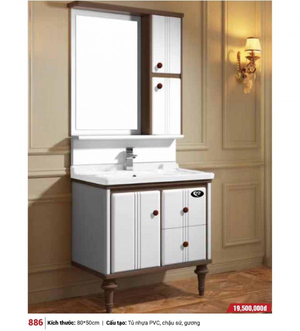TỦ CHẬU LAVABO CAO CẤP TC 886