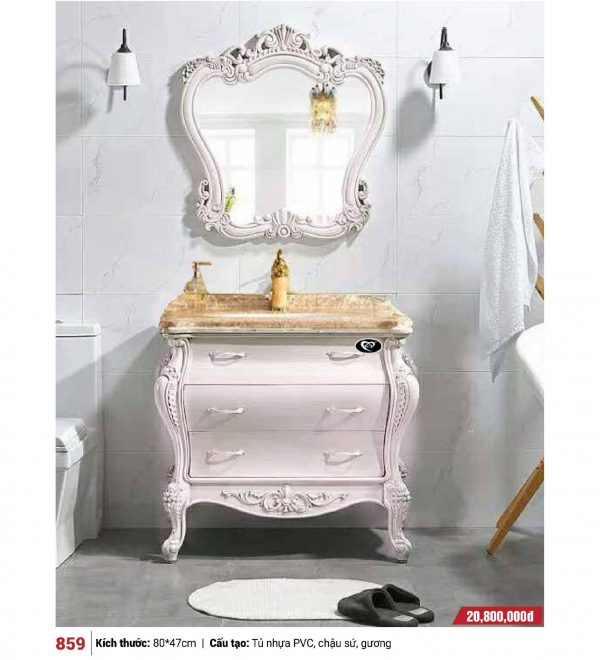 TỦ CHẬU LAVABO TC 859
