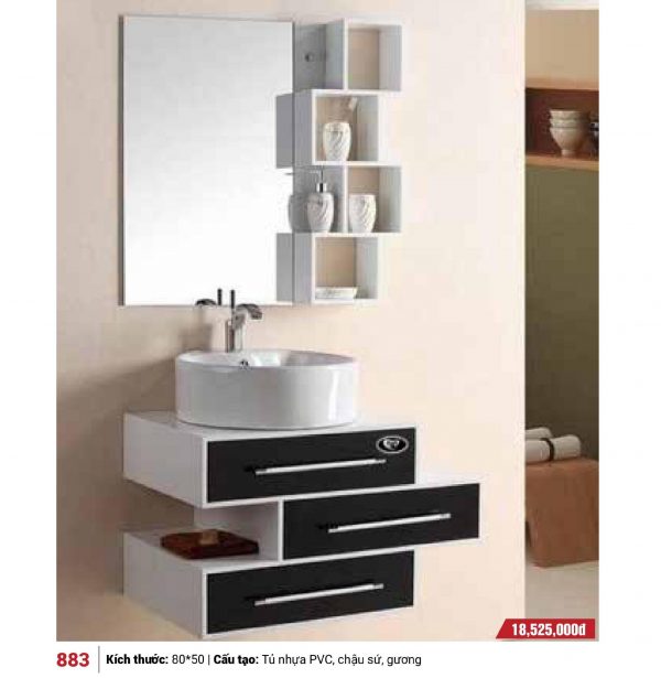 TỦ CHẬU LAVABO TC 883