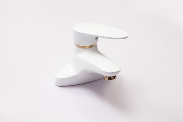 VÒI CHẬU LAVABO MẠ SỨ V106S